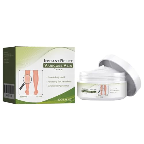 Crema De Reparación De Venas Varicosas, Alimento Hidratante, Tamaño Compacto De 50 G, Loción De Pie Calmante, Crema De Piernas Y, De Enfriamiento Cuidado Para Hombres Mujeres Adulto
