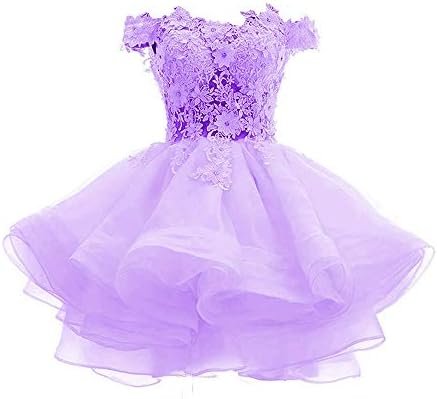 Kaitaijidian Women's Off The Organza Short Ball Gown Prom Dress Party Dress 520