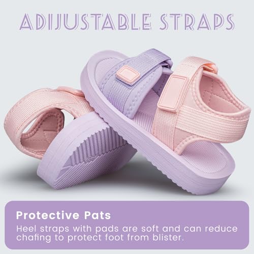 Image of BNV Toddler Little Kid Sandals Boys Girls Adjustable Strap Open-Toe Summer Outdoor Unisex Child Sport Beach Sandals(Toddler /Little Kid /Big Kid)