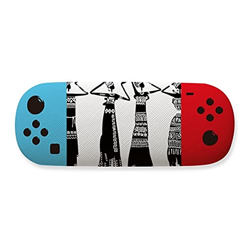 Étui de rangement pour lunettes Primitive Africa à motifs totems