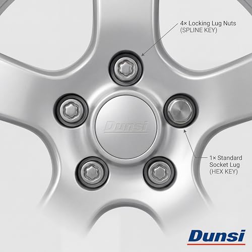 Image of DUNSIHUI Wheel Lock Lug Nuts 00276-00900 Compatible with Toyota Lexus Camry Tacoma Corolla Highlander Avalon RAV4 Venza Celica Prius Solara Matrix M12 x 1.5 0027600900
