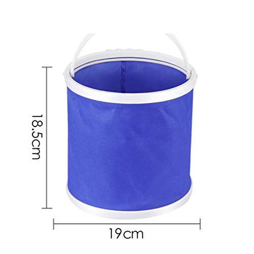 Seau pliant étanche portable multifonction bateau pêche et camping - 2