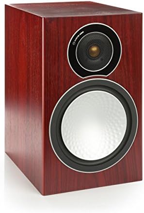 Monitor Audio- Silver 2 - Compact Loudspeakers- Pair (Rosenut Veneer)