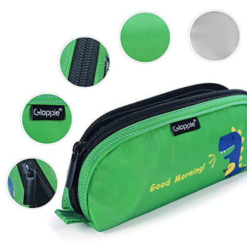 Gloppie Pencil Case for Boys Pencil Bag Office Stationery Set School Pouch Bag Pen Holder Portable Supplies for Middle High Students Back to School Gifts Festival Essentials - Image 3