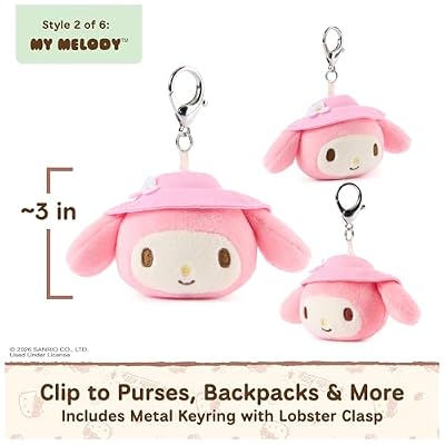 GUND Sanrio Hello Kitty and Friends Camping Surprise Plush Toy, Mystery Unboxing Stuffed Animal for Ages 1 and Up, Multicolor, 3.5 (1 of 6 Styles)