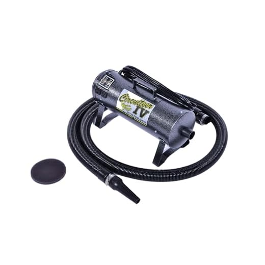 Electric Cleaner Co Circuiteer IV Portable Livestock Groomer and Blower, Silver Vein - High-Powered, Portable, Lightweight for Cattle & Animal Drying