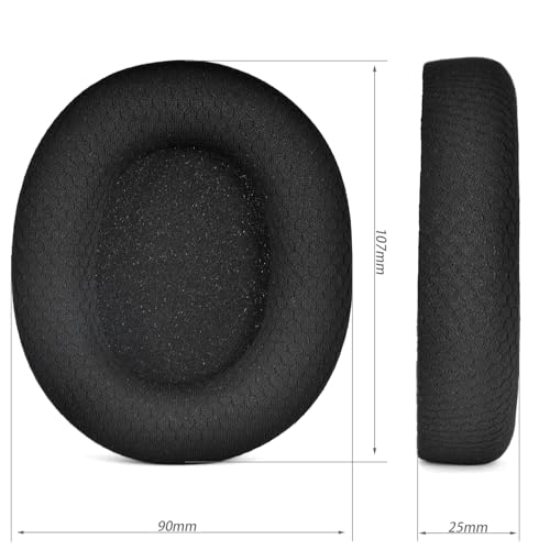 JOYSOG BlackShark V2 Pro 2023 Edition Ear Pads,Replacement Earpads Cover/mic muff for Razer BlackShark V2 Pro Wireless Gaming Headset Ear Cushions (Only Earpads) - Image 3
