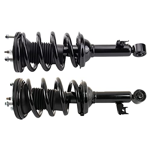 Image of TRQ Shock & Spring Assembly Set Compatible with 2005-2015 Toyota Tacoma