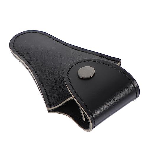ifundom Trombone Case Cowhide Cover Durable Musical Instrument Accessory Storage Pouch Anti-lost Bag for Horn