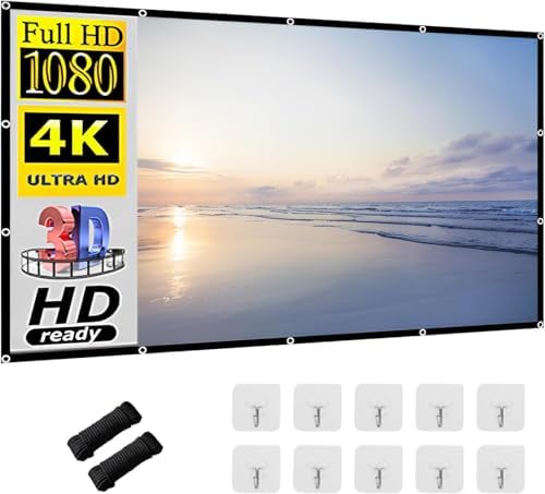 Pantalla de proyección Trasera de 100 Pulgadas, Pantalla de proye...