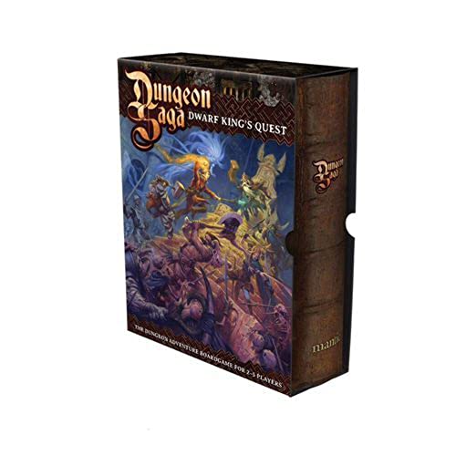 Mantic Games MGDS01 Dungeon Saga Krasnoludkowie Quest Fantasy 28 mm mini przygodowa strategia gra planszowa