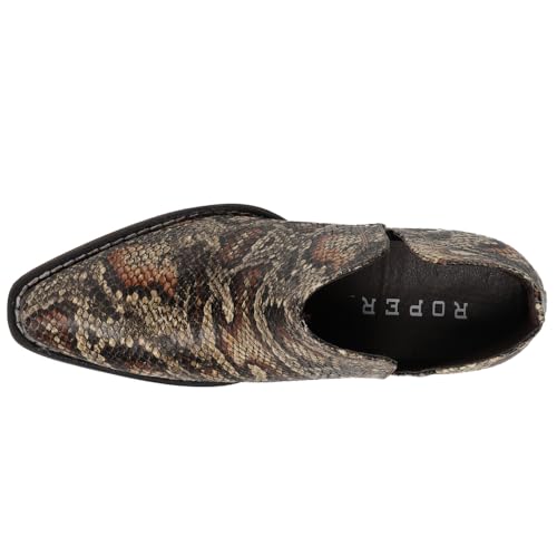 ROPER Women's Ava Snake Snip Toe Western Boot4