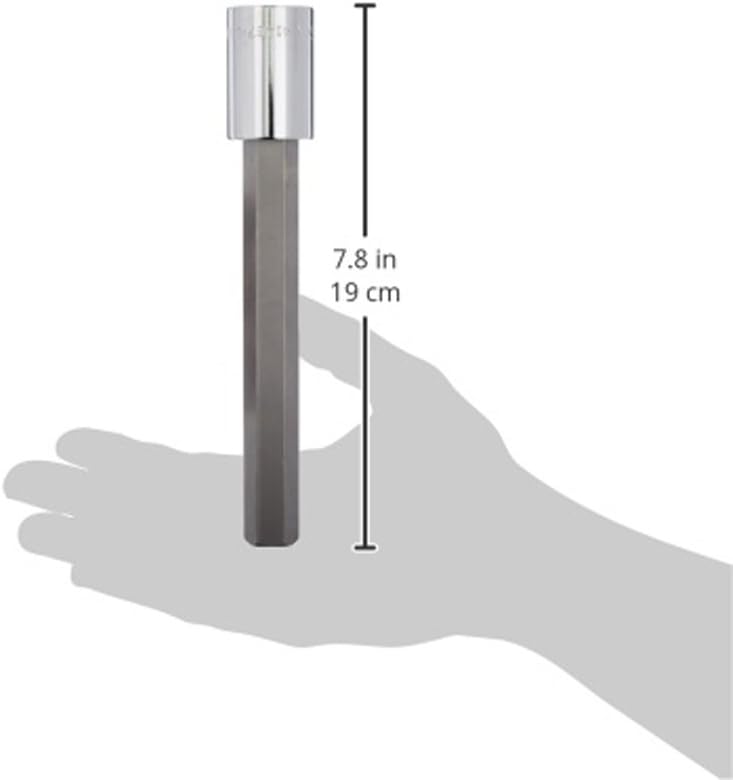 SK Tools USA 1/2" Drive, 17MM, Long Chrome Hex Bit Socket | 41467