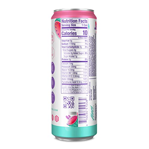Alani Nu Watermelon Wave Sugar Free, Low Calorie Energy Drinks thumb #1