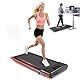 Worldgeil Walking Pad Laufband für Zuhause Klappbares – 1–6 km/h Under Desk Treadmill 0–6% Steigung Walking Pad – 2.0PS Laufband für Zuhause Büro mit LED-Anzeige und Fernbedienung Montagefrei