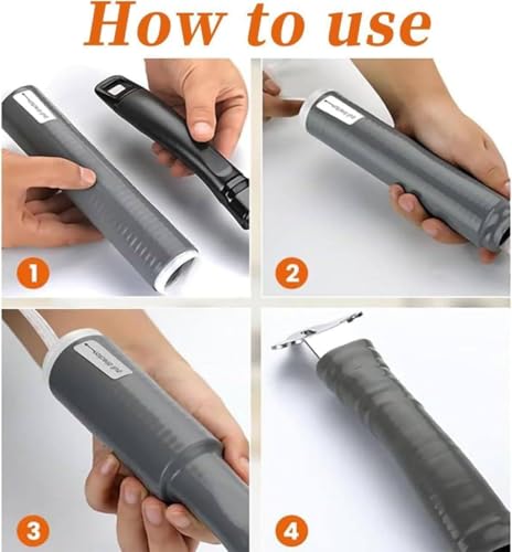 Image of kunya Pot Handle Heat Insulation Cover, Heat Resistant Silicone Pan Handle Sleeve, for Cast Iron Skillet, Frying Pan, Spatula, Knives and Door Handle 11cm Size (1 Pcs)