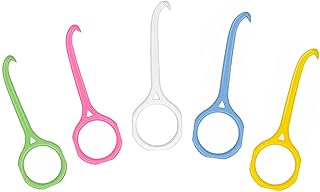 Angzhili 5 Pcs Clear Aligner Removal Tool for Invisalign Braces,Aligner Remove Hook for Retainers,Aligners Trays,Oral Care Accessory, Personal Orthodontic Supplies