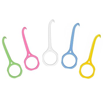 5 Pcs Clear Aligner Removal Tool for Invisalign Braces,Aligner Remove Hook for Retainers,Aligners Trays,Oral Care Accessory, Personal Orthodontic Supplies
