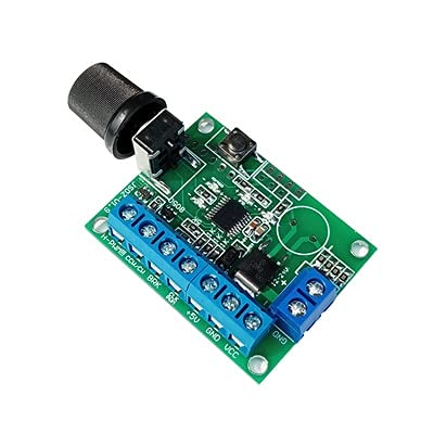 Example of a DC motor speed controller board