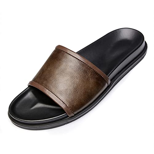 Outdoor Leather Men's Slippers Outdoor Personality Beach Sandals