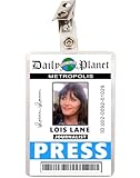 Daily Planet Lois Lane Journalist Press ID Badge Name Tag