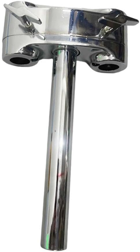 DYNWAVE Tom Drum Stand Drum Support Professional Parts Metal Stable Bracket Adjustable Double Tom Stand for Exercise Drummers Studio
