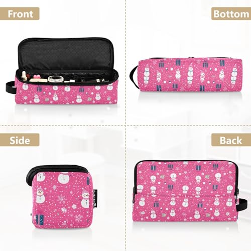 Bolsa de viaje resistente al calor con colchoneta para planchas y rizadores de cabello, organizador portátil miniatura 5