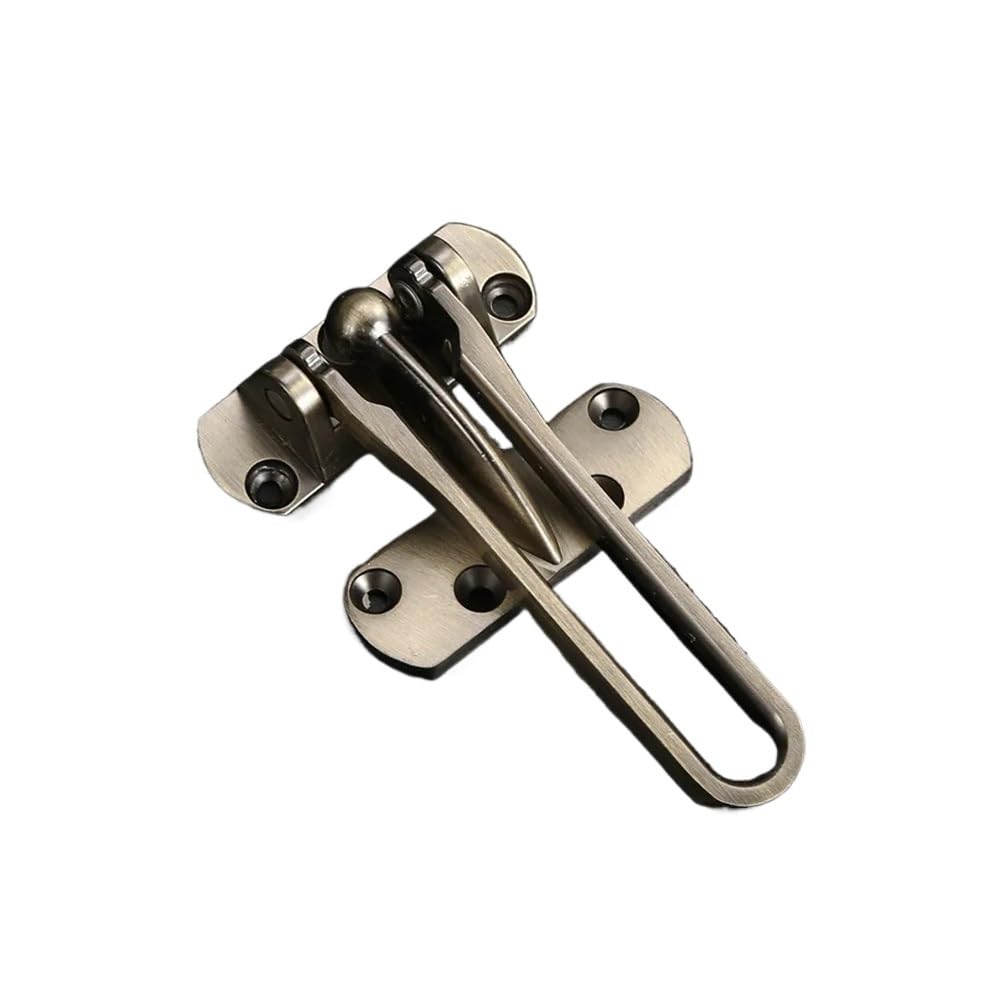 Gentryroo Bronze 1Pc 1/2Pcs Buckle Door Bolt Lock Hasp Anti-Lock Household Thickening Mute