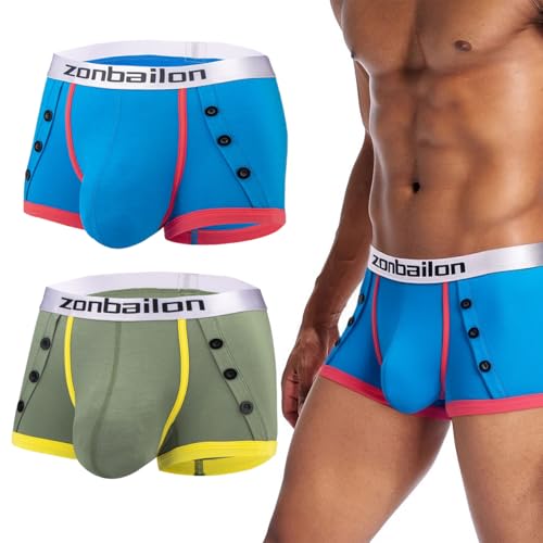 Mens Bulge Enhancing Boxers Soft and Fit Well Briefs