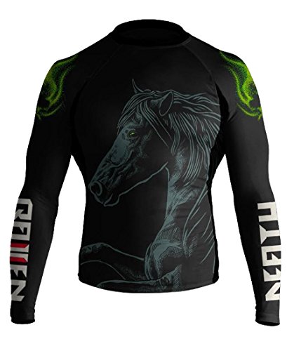 Raven Fightwear Men's Four Horsemen Death BJJ MMA Rash Guard2