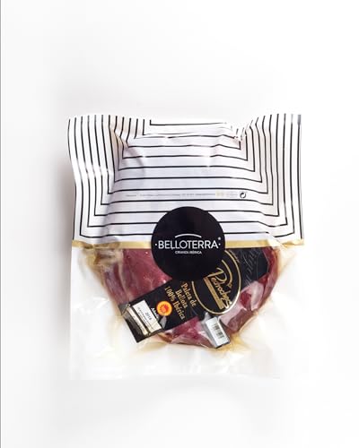 BELLOTERRA | Paleta de Bellota 100% Ibérica D.O. Los Pedroches | 5-5,5 kg | Curación 20-30 Meses | Raza Ibérica Pura | Envasada al Vacío | Delicatessen Gourmet