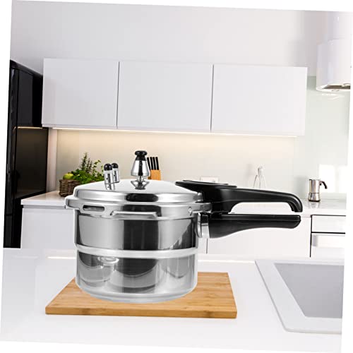Olla a presión de aluminio 0.01 L Healifty miniatura 5