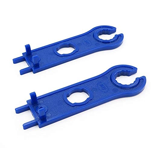 CATOSUM 2 Pair Solar Spanner Wrenches for MC4 Connectors, Solar Panel Connector Tool Assembly