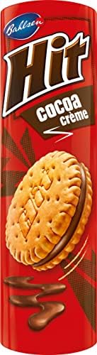 Bahlsen Hit Cocoa Crème Biscuits With Soft-Melting Cocoa Cream Filling - 220 G