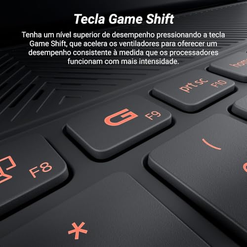 Notebook Gamer Dell G15-i1300-A25P 15.6″ FHD 13ª Geração Intel Core i5 8GB 512GB SSD NVIDIA RTX 3050 Windows 11