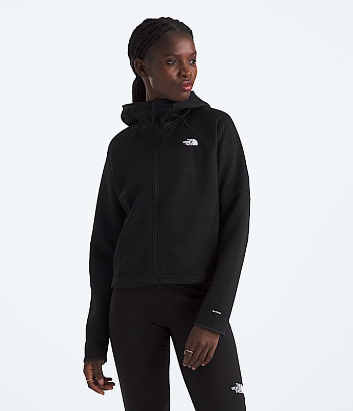 The North Face W Dotknit Thermal FZ Hoodie Sweatshirt Mujer (Pack de 1)