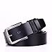 Beltox Fine Men's Genuine Leather 38mm Wide Jeans Belts Prong Buckle Gift Box (34-39, black )
