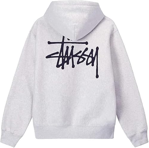 大人気！ STUSSY 刺繡ロゴ ストライプ スウェット パーカー プルオーバー STUSSY（ステューシー） パーカー プルオーバー メンズ Stock Logo