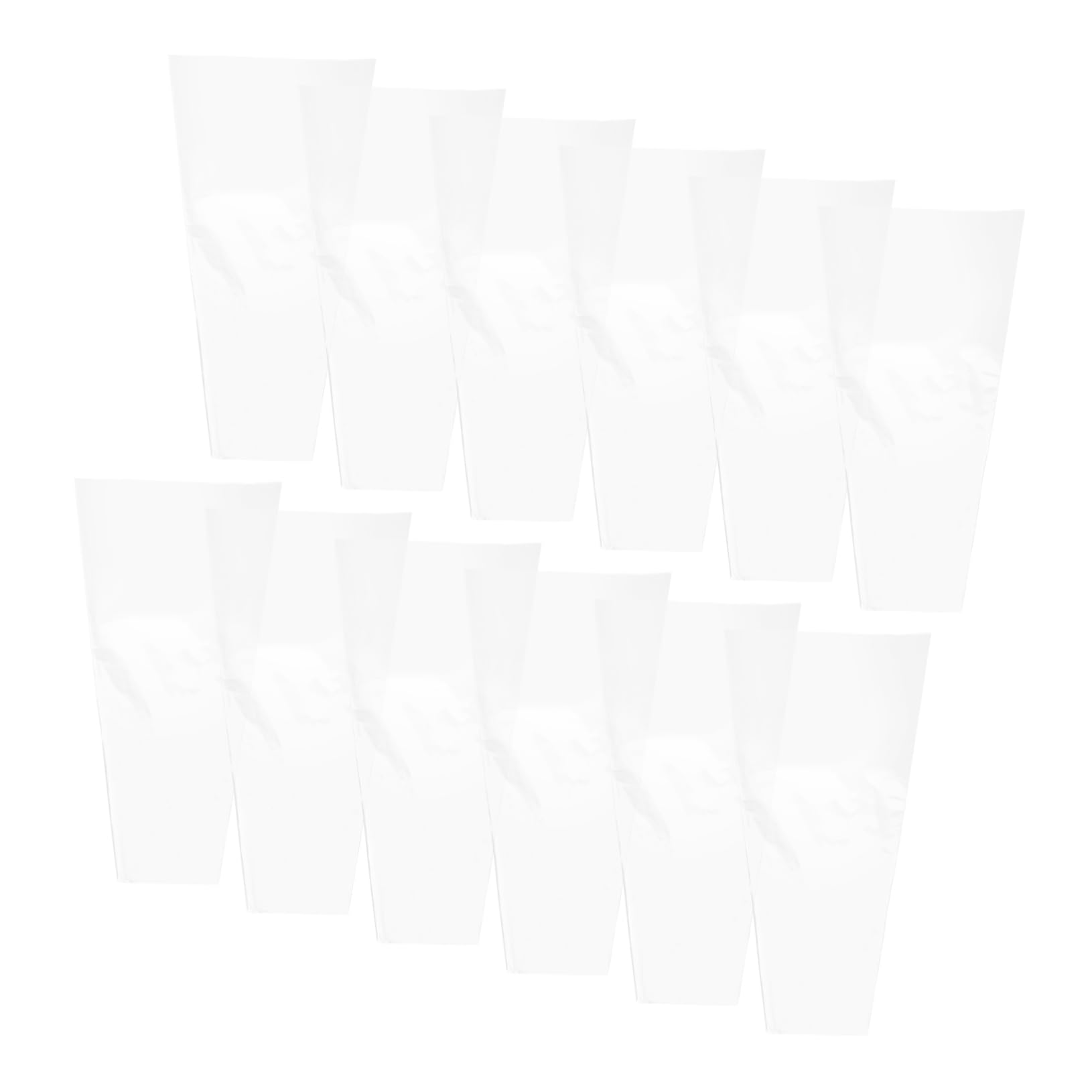 Beavorty 50pcs Flower Bouquet Cellophane Sleeves Stylish Wrapping Paper Waterproof for Diy Flower Arrangements Great for Florists