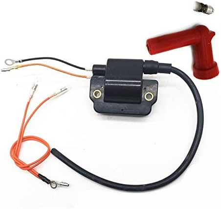 Marine Ignition Coil - 6E5-85570-10-00/11-00 Replacement - 115HP to 200HP Yamaha V6 (1984-1989, 1991-1996) Boat Ignition Coil