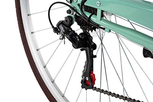 KS Cycling Damen Stowage Fahrrad 51 cm in Grün mit 28 Zoll Rädern