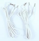 Ein Paar dieser Leitungen ermöglicht es Ihnen, bis 4 Elektroden-Pads insgesamt zu verbinden