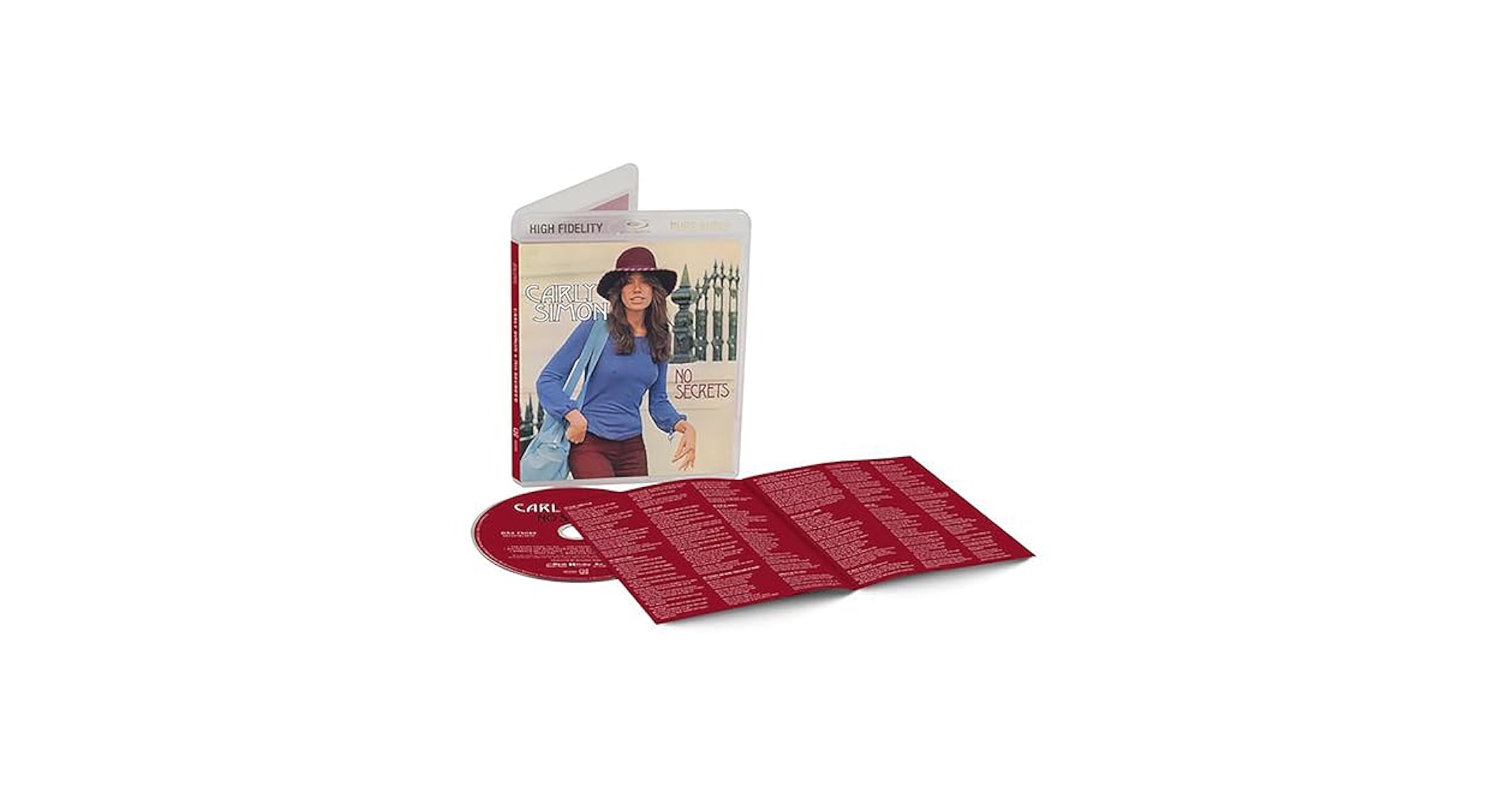 【未開封Blu-ray Audio】カーリー・サイモン「ノー・シークレッツ」 Amazon.com: No Secrets (Blu-ray Audio) : Carly Simon: Movies