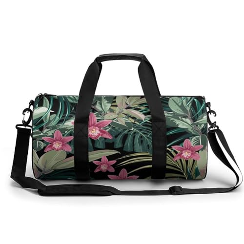 Sac de voyage fleurs pour week-end et camping nature