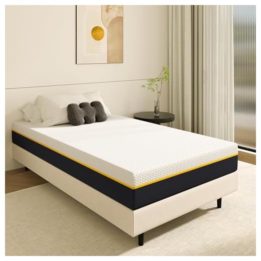 DEWINNER Materasso 90x190x17cm, Materasso Singolo con Memory Foam e Spugna in fibra di carbone di bambù, Antiacaro e Traspirante, Copriletto Sfoderabile, Puntini antiscivolo in rilievo sulla base