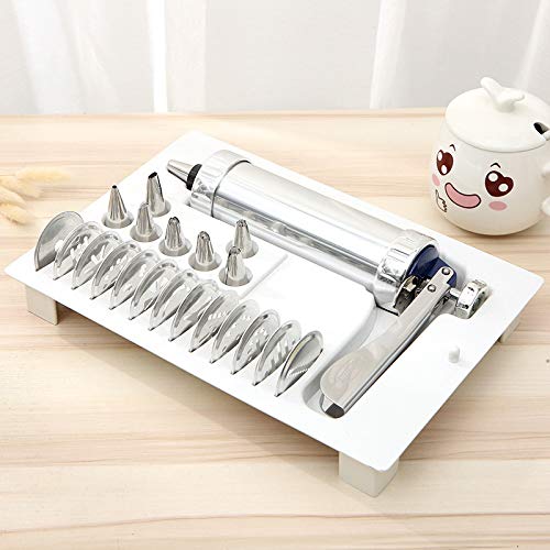 Biscuit Press Set, Biscuit Press Set muffe Set, Biscuit Pipe, Decorazione Fai da Te Torta, Strumenti di Cottura