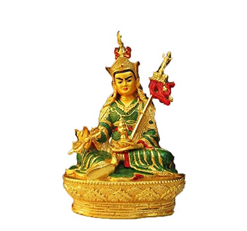 Peignage de Statue de Bouddha Padmasambhava ornements de décoration intérieure Feng Shui