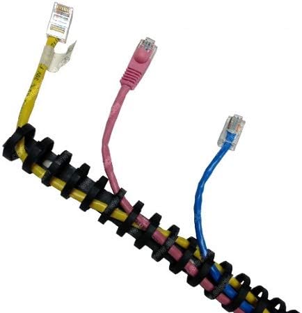 Electriduct The Spine Cable Manager Cord Management Wire Routing System Desk Organizer (5 Pack)