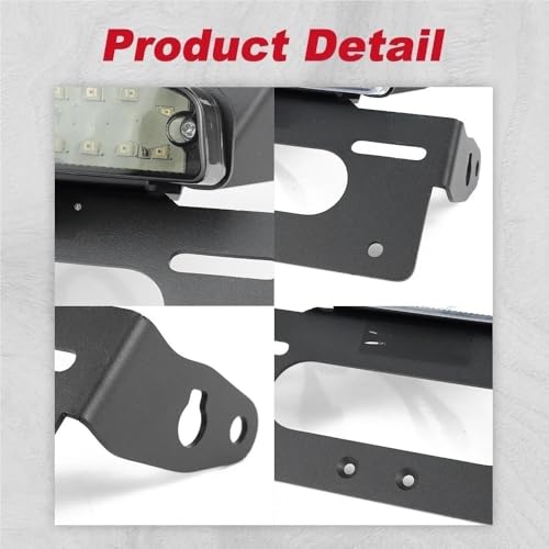 Support feu bien rangé pour plaque immatriculation moto G310GS arrière - 6