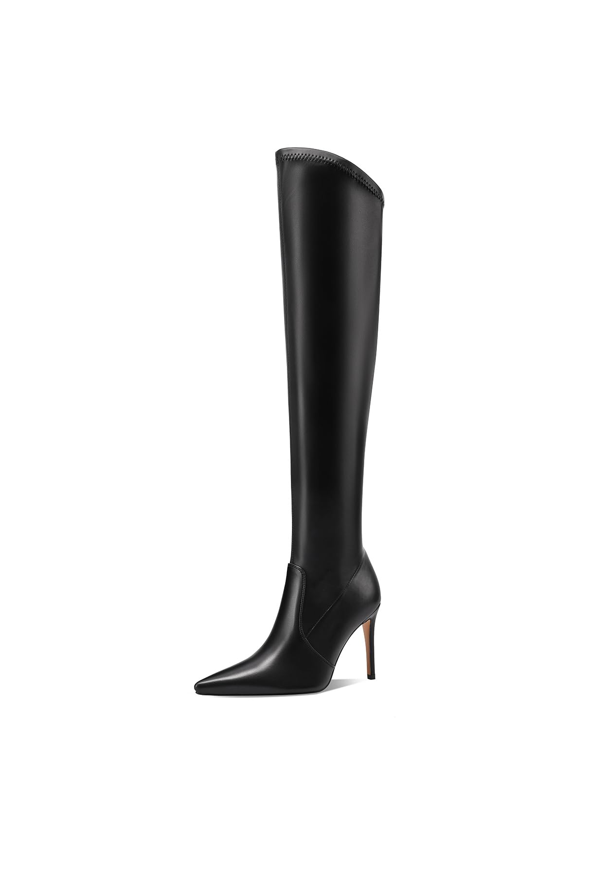 QUEEN HELENA Stivali Alti al Ginocchio con Tacco a Spillo Casual Donna K3973